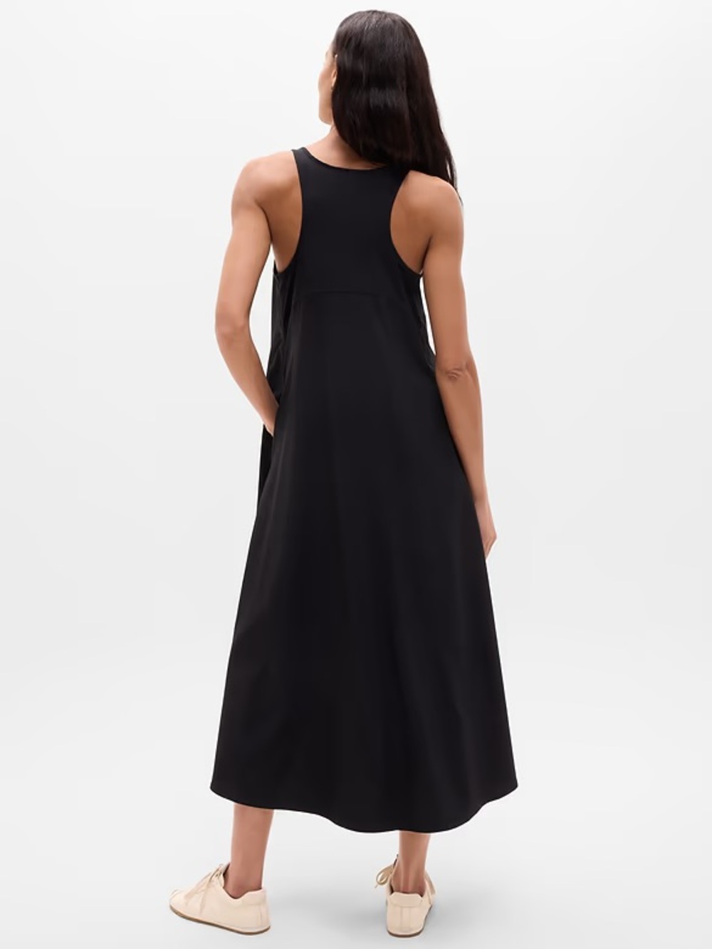 Athleta Presidio Traveler Maxi Dress in black | size 1X - Picture 7 of 7